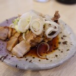 心の味製麺 - ビールのサービス