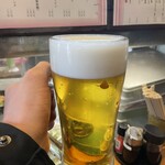 立ち呑み 庶民 - 生ビール300円