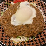 スープカレー しゃば蔵 - 羊だらけのキーマカレー（ご飯少なめ）