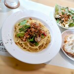 Cafe Smart Time - ホタテのペペロンチーノ