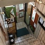 いわし料理 すゞ太郎 - 201401　すゞ太郎　地下１階、お店の入口付近