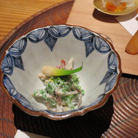 妙見石原荘 食菜石蔵 - 菜の花と根菜の白和え