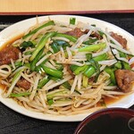 中華料理 天山 - レバニラ炒め