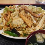 中華料理 天山 - 肉野菜炒め