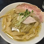 麺屋 美浪 - 鶏そば塩メンマ増し