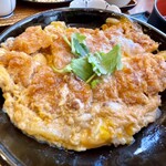 ごはん処 かつ庵 - 熟成ロースかつ丼 中盛り