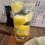 お料理とお酒 実りや - 札幌滞在中3回目。笑。いつもの無限に飲んでしまうサワーでスタートです！