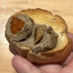 焼き鳥 とりら - レバパテ