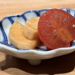 焼き鳥 とりら - トマト、山芋、胡瓜