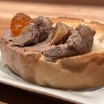 焼き鳥 とりら - レバパテ