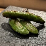 焼き鳥 とりら - スナップエンドウ