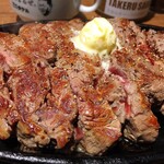 1ポンドのステーキハンバーグ タケル - 