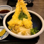 本格手打うどん おか泉 - ひや天おろしアップ