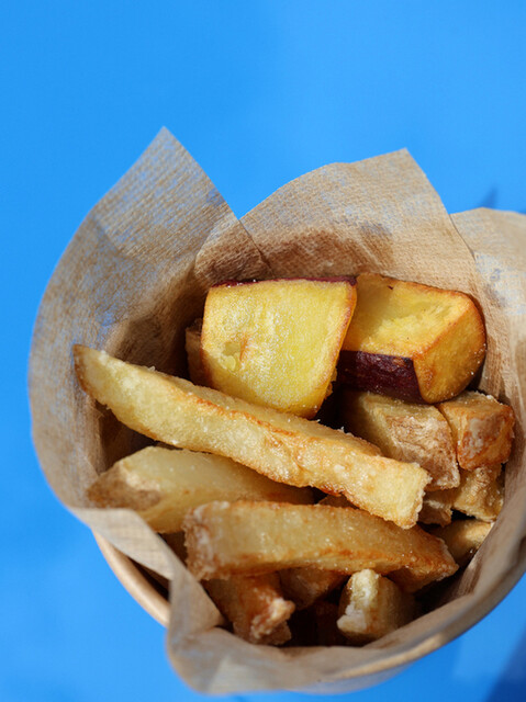 ポテトファクトリーバイノクティルーセント黒松｜仙台の揚げ物専門店