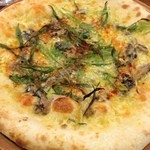 サラサ３ - オイルサーディンと九条ねぎのピッツァ