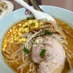 くるまやラーメン - サービス味噌ラーメン