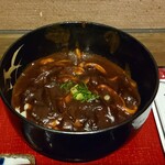 手打ちうどん むさし - カレーうどんアップ