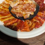 焼肉 炭屋 - バラエティーセットタレ