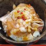 Tsukesoba Kuro - ミニレアチャーシュー丼