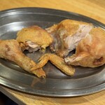 ひな鳥素揚げ 目黒 月鳥 - 