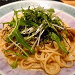 鎌倉パスタ - 帆立の梅肉和風ソース