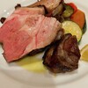 TRATTORIA COLLE - 羊のお肉。クセがなく、柔くてジューシーです。