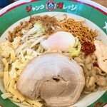 ジャンクガレッジ - まぜそば 大（温玉あり）全増し　990円