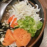 王道居酒屋 のりを - 明太しらす丼