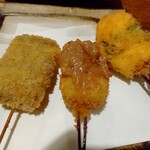 はん亭 - 牛ヒレごぼう・生麩ナッツ味噌・平目と菜の花