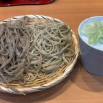 粗挽きそば 手打ち 日本橋福田雅之 - 粗挽きそばと十割そば