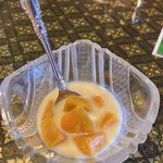 Taino Shokutaku Pakuchitai - ランチセットのデザート(南瓜とココナッツミルク)