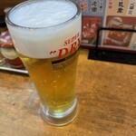 Ganso Gyouzaen - 生ビール550円