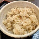手打ちうどん 大蔵 - とりめし