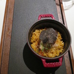 カイノヤ - ＧＶオマール海老のリゾピラフと黒トリュフ