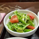 中華料理 ことら - セットのサラダです。