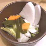 Kagurazaka Ichimarugo - (ｺｰｽ)本日の前菜三点盛り　2024.2.21