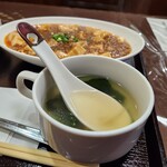 中華料理 ことら - セットのスープです。