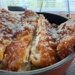 ほていや - 女性ならミニソースカツ丼で十分かも