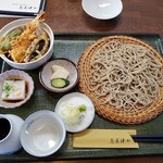 志美津や - 料理写真:ミニ天丼セット