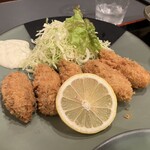 多つ美 - 料理写真:期間限定メニュー牡蠣フライ