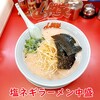 Ramen Yamaokaya - 塩ネギラーメン中盛