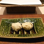 くすのき - 蕗の薹:仄かな苦味とホクッとさした食感､何より口の中で「ふわっ」と香りが広がります