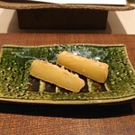 くすのき - 薩摩芋:ねっとり甘く､じっくり揚げた衣のパリッとした食感もgood
