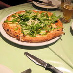 Pizzeria Pancia Piena - 09/09：以前にも注文した「イソラヴェルデ（海老×クリーム）」1800円