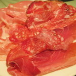 Pizzeria Pancia Piena - 09/09：ハムソーセージ盛り合わせ