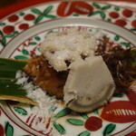 草喰 なかひがし - 鯉の焼き物　鱗も食べます☆