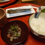 草喰 なかひがし - めざし、おから、カリフラワーなど