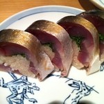 器楽亭 - 【2014年1月】鯖の棒寿司
