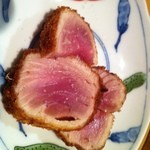 器楽亭 - 【2014年1月】鯖のビフカツ