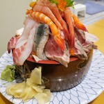海鮮･寿司処 大漁 - デカ盛り原価丼　2500円